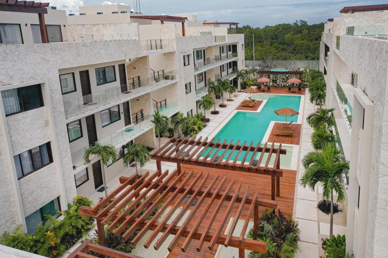 Apartment And Penthouse Blue Luxury Kukulkan Tulum Exterior foto
